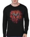 Spiderman Black Full Sleeve T-Shirt