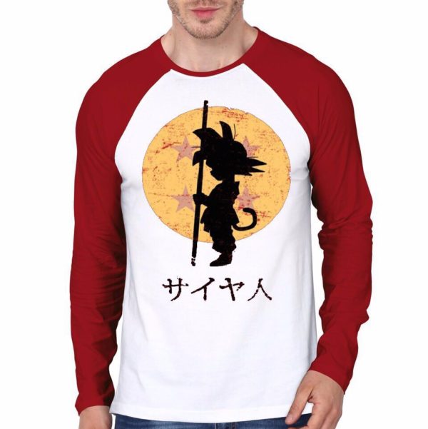 Goku Raglan Sleeves T-Shirt