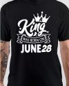 King Was Born On June T-Shirt