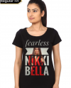 Fearless Nikki Bella Black T-Shirt