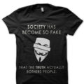 Anonymous Black T-Shirt
