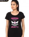 Queens Are Born On May 23 T-Shirt