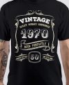 Vintage 1970 50th Birthday T-Shirt