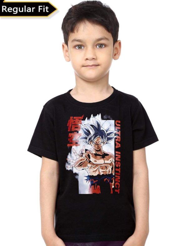 Dragon Ball Ultra Instinct Black Kids T-Shirt