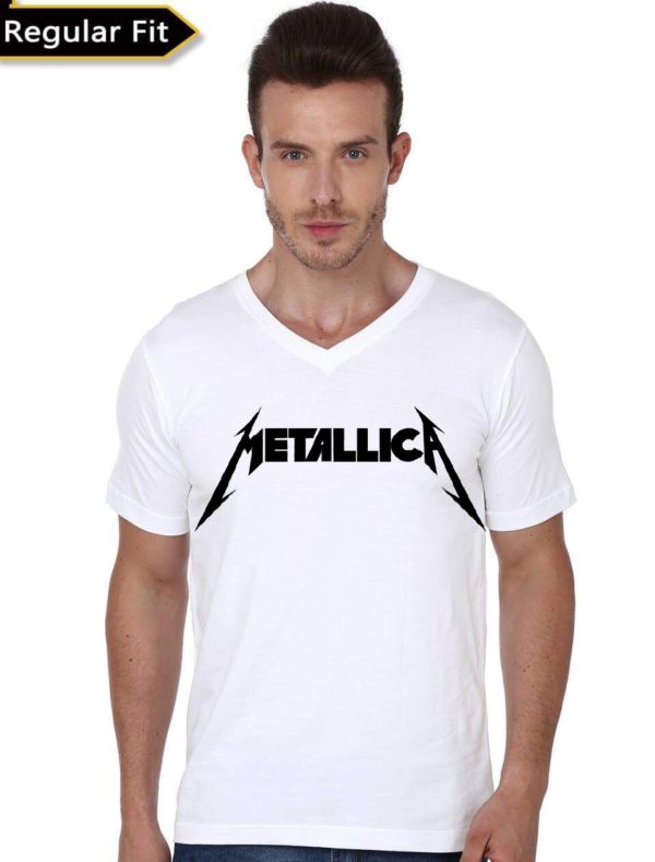 Metallica V-Neck T-Shirt