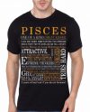 Pisces Black T-Shirt