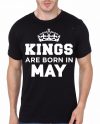 Kings Are Born In May T-Shirt