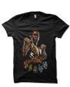 Israel Adesanya Black Half Sleeve T-Shirt