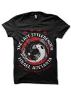 Israel Adesanya Black Half Sleeve T-Shirt