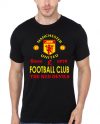 Manchester United FC Black T-Shirt