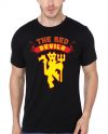 Manchester United The Red Devils T-Shirt Black T-Shirt
