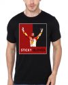 David "Sticky Fingers" De Gea from Manchester United Black T-Shirt