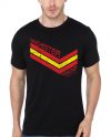 Football Is Everything - Manchester United 80s Retro Black T-Shirt