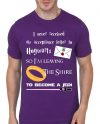 Tired Of Waiting Purple T-Shirt