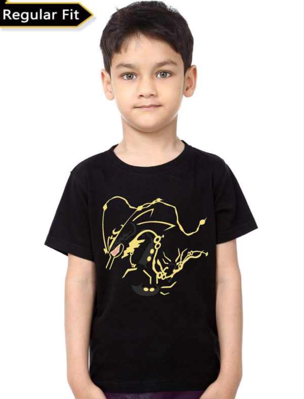 Shiny Rayquaza Background Kids T-Shirt