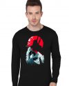 Sunset Hunter  Black Full Sleeve T-Shirt