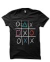 Tic Tac Toe Black T-Shirt