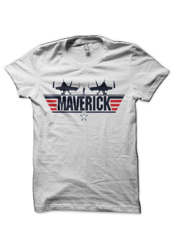 Top Gun Maverick White T-Shirt - Supreme Shirts