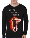 Allez Black Full Sleeve T-Shirt