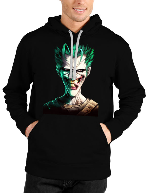 Arkham Joker Black Hoodie