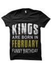 Kings Are Born In February T-Shirt