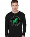 Capricon Black Full Sleeve T-Shirt