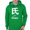 Clan Chinese Green Hoodie