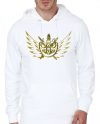 Angel Clan Crest White Hoodie