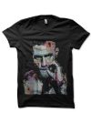 Connor Spray Paint Black T-Shirt