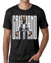 CR7 Juventus FC Black T-Shirt