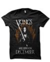Kings Are Born In December T-Shirt