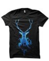 Expecto Patronum Deer Black T-Shirt