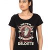 Never Underestimate The Power Of A Woman Who Works At Deloitte T-Shirt