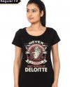 Never Underestimate The Power Of A Woman Who Works At Deloitte T-Shirt