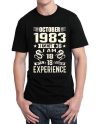 October 1983 Black T-Shirt