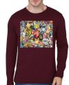 CS:GO Stickers Full Sleeve T-Shirt