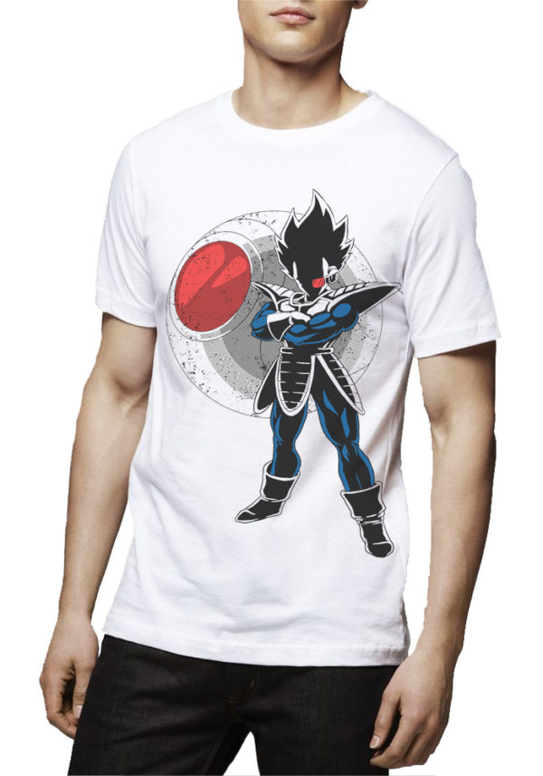 Vegeta White T-Shirt