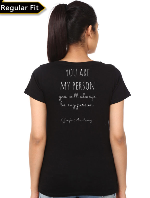 McDreamy Black Girl's T-Shirt - Image 2