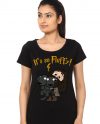 Harry Potter Girl's Black T-shirt