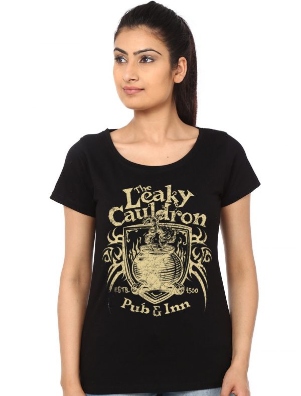 Harry Potter Girl's Black T-shirt
