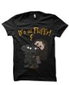 Harry Potter It's so Fluffy Black T-shirt