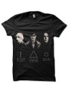 Harry Potter and the Deathly Hallows Black T-Shirt