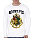 Hogwarts White Full Sleeve T-Shirt