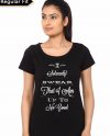 Harry Potter Girls Black T-Shirt