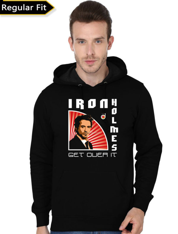 Iron Man Holmes Black Hoodie