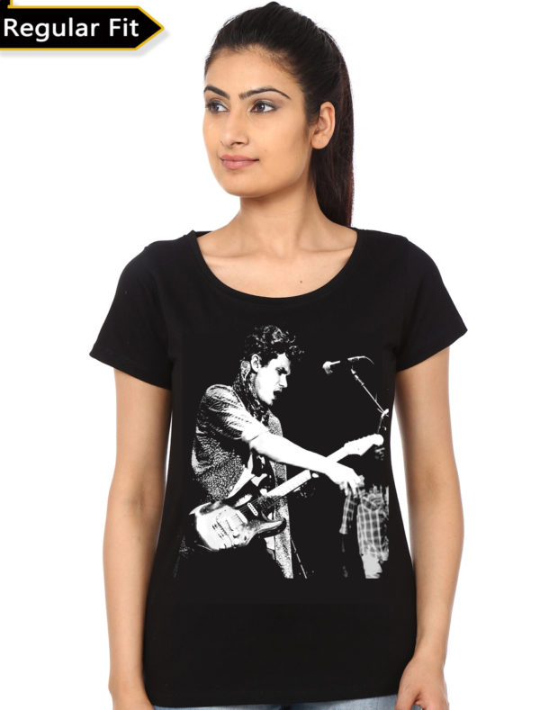 John Mayer Women's Black T-Shirt