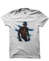 Khabib White Half Sleeve T-Shirt