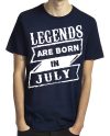 Legends Are Born In July T-Shirt