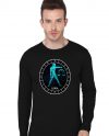 Libra Black Full Sleeve T-Shirt