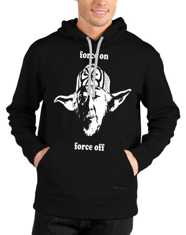 Master Yoda Black Hoodie